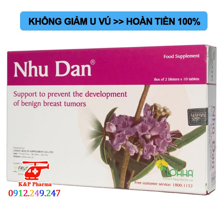 ✅  Nhũ Đan Lohha – Thảo dược ngừa và giảm u xơ tuyến vú, u nang tuyến vú, xơ nang tuyến vú, nang vú, bướu diệp