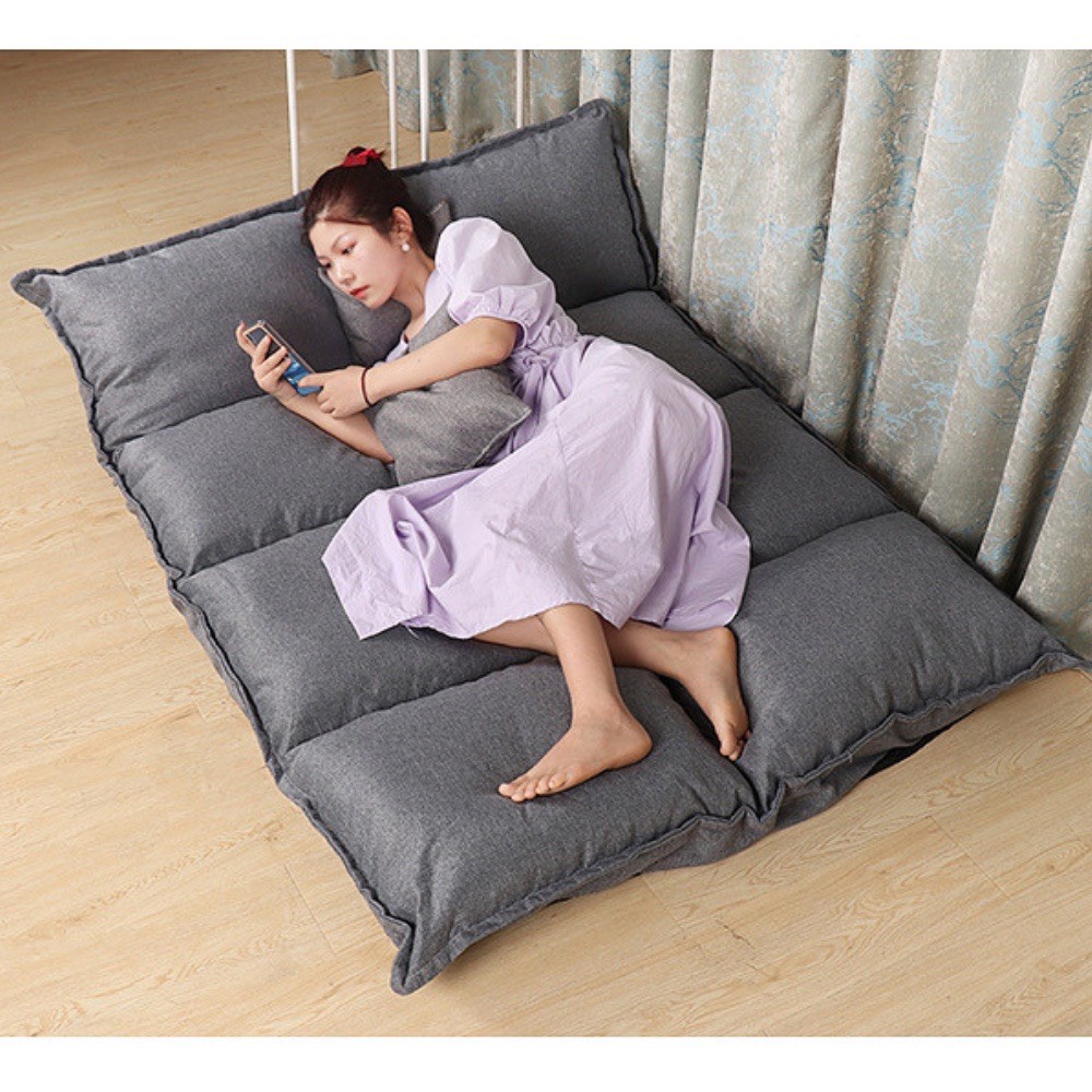 Ghế Sofa Bệt Tatami Nhật Bản, Sofa Đa Năng Biến Hình Cao Cấp, Sofa Lười Điều Chỉnh Phong Cách Tropical