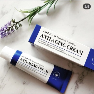 Kem Anti Trẻ Hóa Làn Da, Chống Lão Hóa, Xóa Nhăn Ahohaw Elazulene Peptablue Anti- Aging Cream