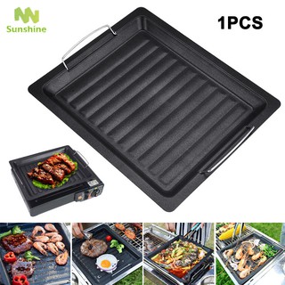 Khay Nướng Bbq Chống Dính Hình Vuông Tiện Dụng