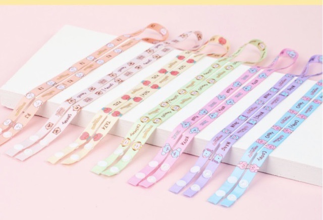(Hàng Mới Về) B127 ️ PUNIQ SPACE READY STOCK mask straps necklace band 100% official BT21 BTS original authentic