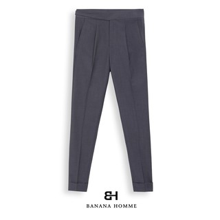 Quần Âu Nam Sidetab BANANA HOMME Cao Cấp, Cạp Cao, Phong Cách Ý 2021