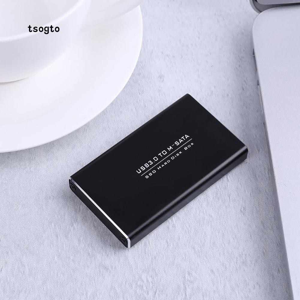 Bộ chuyển đổi cổng MSATA sang USB 3.0 SSD + cáp USB3.0 + chìa vít tiện dụng | BigBuy360 - bigbuy360.vn