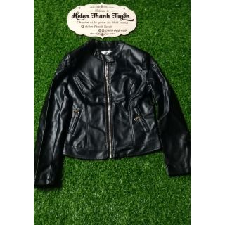 Áo khoác da đính đá cao cấp Tết 2023