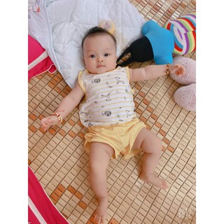 Bộ ba lỗ thun lạnh cho bé