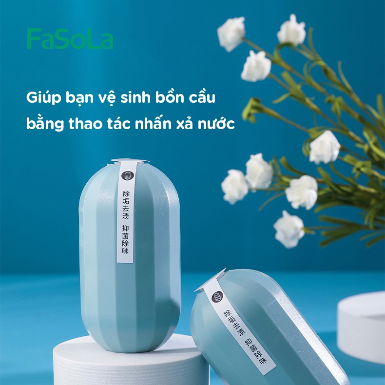 [Mã LIFEXANH03 giảm 10% đơn 500K] Chất khử mùi, vệ sinh bồn cầu FASOLA FSLRY-383