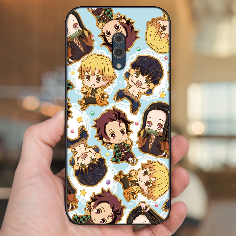 Ốp lưng Oppo K3 viền đen in hình Zenitsu Kimetsu no Yaiba