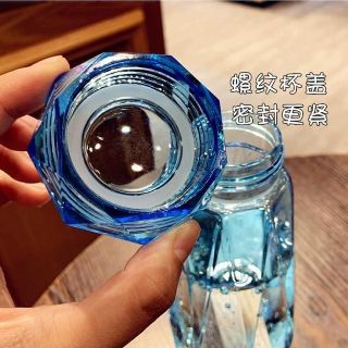 Bình thủy tinh kim cương 500ml