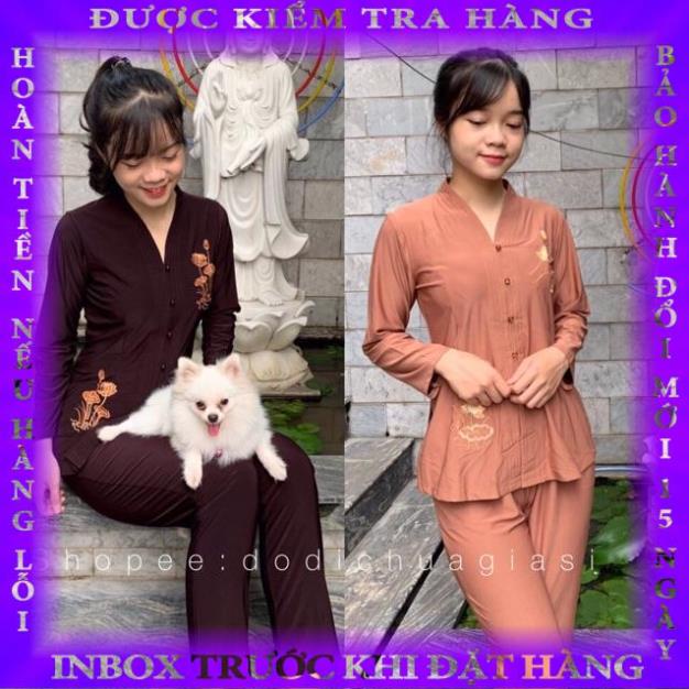 Đồ Lam Đi Chùa# Thun Bà Lai# Đồ Bộ Nữ nguyenvan