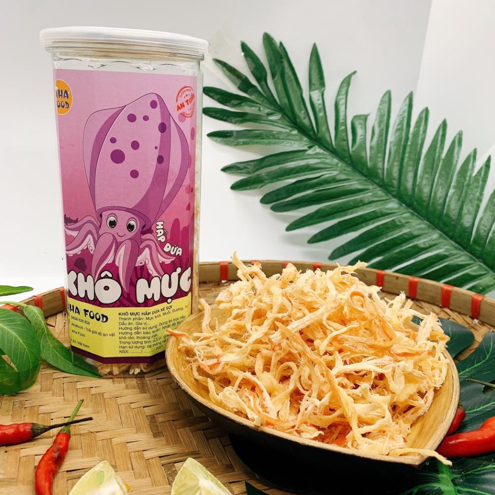 [Chuẩn Loại 1] Mực xé sợi hấp nước dừa 300g , khô mực hấp nước dừa ,Mực khô nhà hấp nước dừa cao cấp , đồ ăn vặt | BigBuy360 - bigbuy360.vn