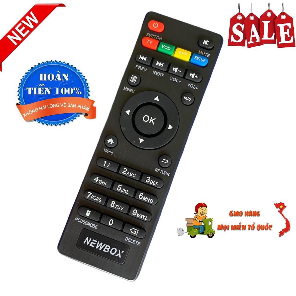 Điều khiển đầu thu NewBox N8 Android smart TV - Hàng hãng [ BH đổi mới ]