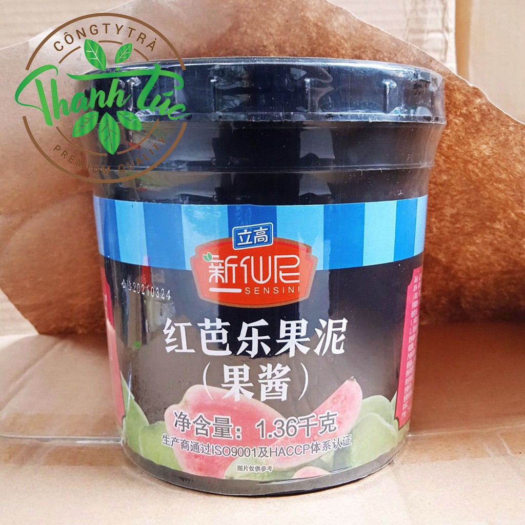 Mứt Sinh Tố Trái Cây Sensini Ổi Hủ 1kg3