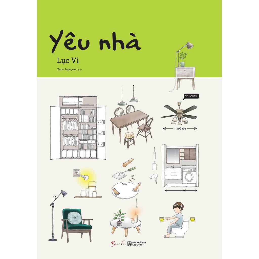 [Mã LIFEAZ159 giảm 10% đơn 150k] Sách - Yêu nhà (Bìa mềm)