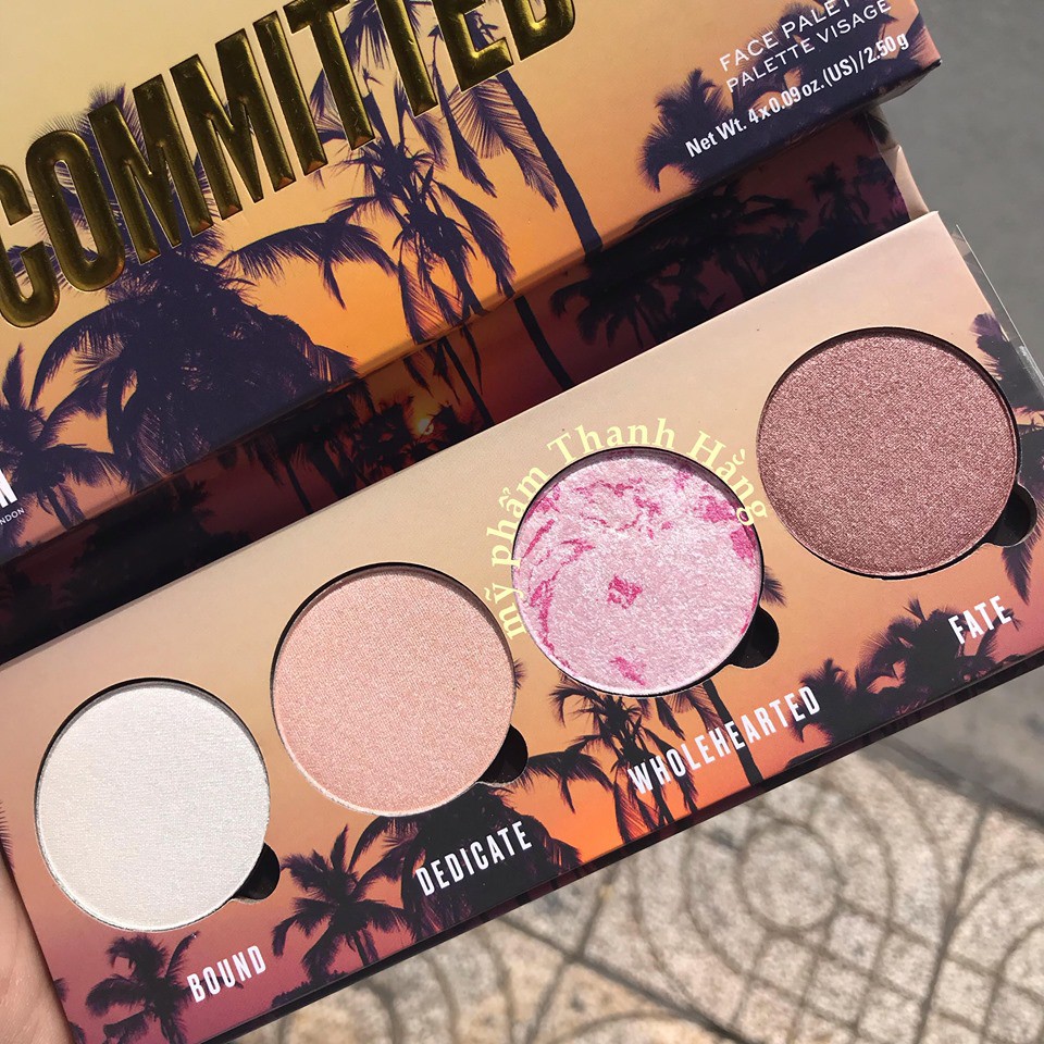 BẢNG TẠO KHỐI COMMITTED HIGHLIGHT PALETTE REVOLUTION ĐẸP LUNG LINH NHẬP KHẨU CHÍNH HÃNG - 4326