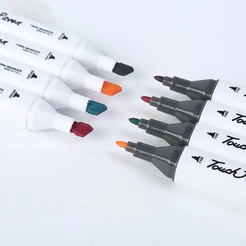 [ DaVinci ] Bút Marker Touch Raven 24/36/60/80 Màu Marker cho học sinh