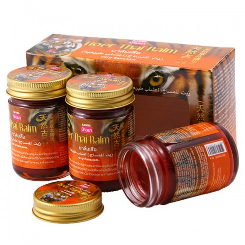 Combo 6 lọ Dầu cù Cù Là Thái Lan Cao Hổ Rắn Bò Cạp, DẦU Xoa Bóp Giảm Đau Giảm sưng hũ TO 50g