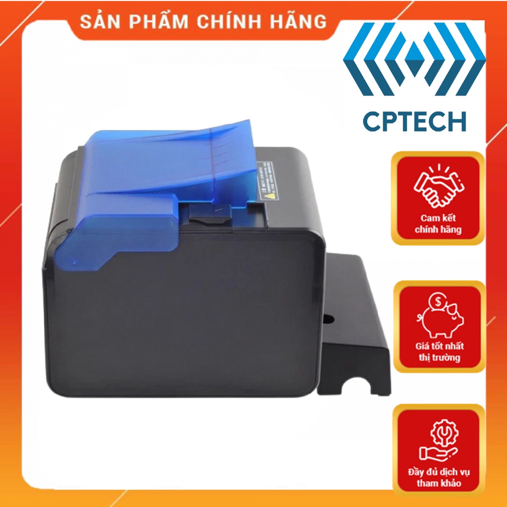 Máy in nhà bếp, máy in hóa đơn Xprinter C230H khổ 80mm, in qua USB + WIFI