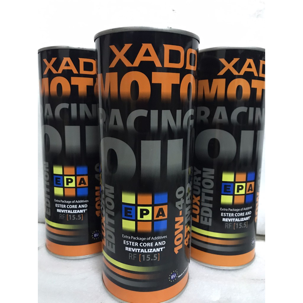 Dầu Nhớt XADO Racing 10W40 - Dòng Nhớt Cao Cấp Cho Xe Máy