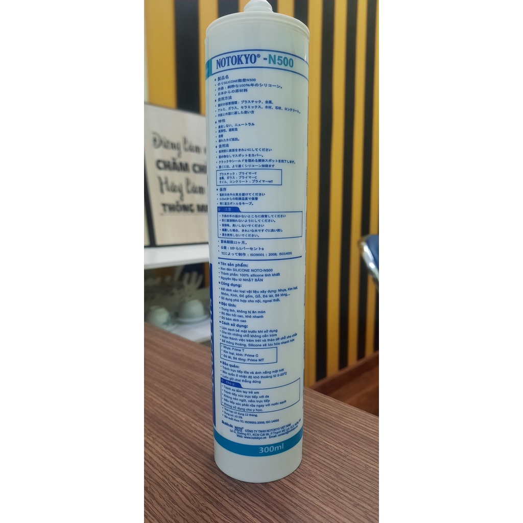 1 Chai Keo Silicone chuyên dán kính làm hồ cá, gia công mica, alu, gỗ, gốm.. hàng cao cấp nhập khẩu nhật bản chính hãng