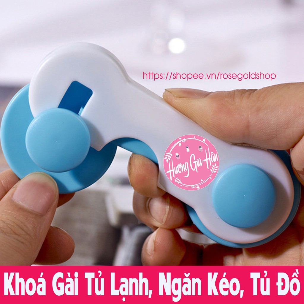 Khóa Gài Tủ Lạnh, Ngăn Kéo, Tủ Đồ | An Toàn Cho Bé, Dễ Sử Dụng