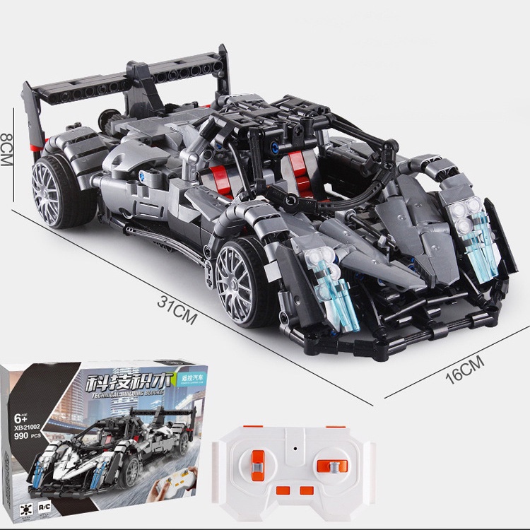 Đồ Chơi Lắp Ráp Kiểu Lego Technic Siêu Xe Starcastle Điều Khiển Từ Xa RC Model XB21001-02 Với 900+ Chi Tiết