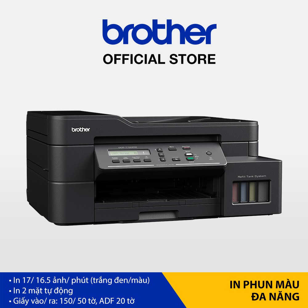 Máy in phun màu đa năng Brother DCP-T720DW