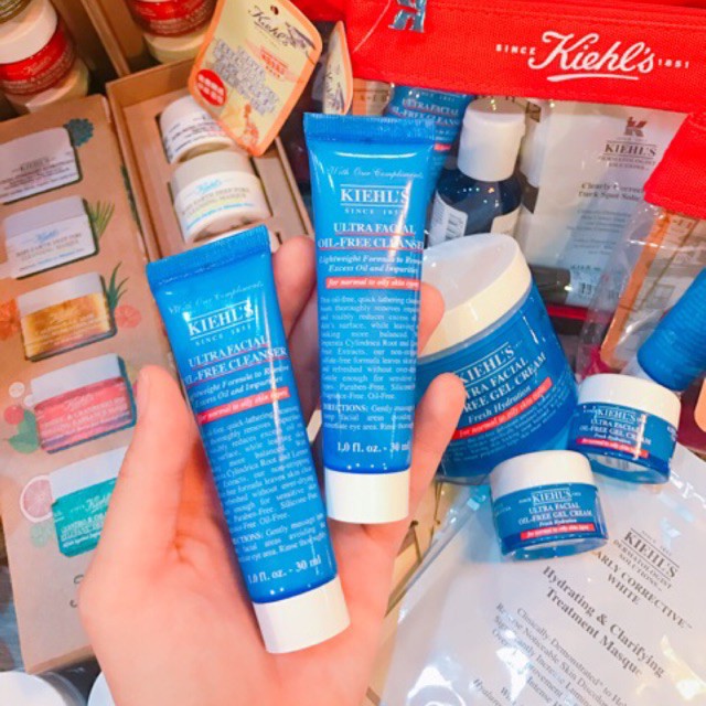 Sữa Rửa Mặt Cho Da Dầu Mụn Kiehls Ultra Facial Oil Free Cleanser | Kiehl's