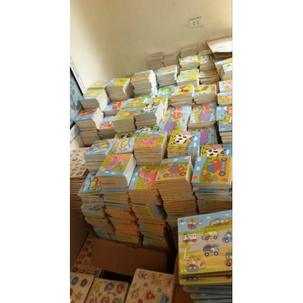 Tranh ghép gỗ 9 mảnh