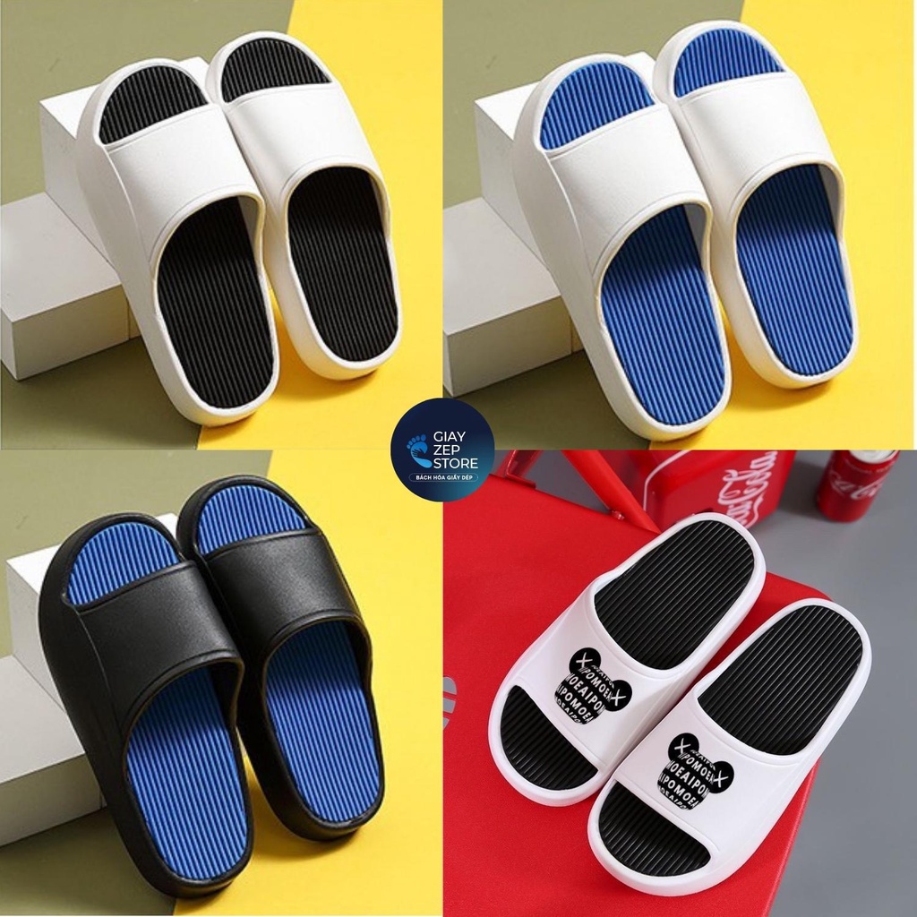 Dép độn đế cao 3 phân siêu nhẹ nam nữ, Dép bánh mỳ cao cấp size 36-4