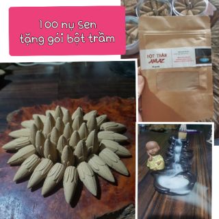 100 nụ trầm khói chảy ngược
