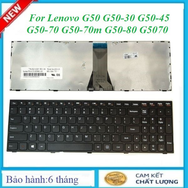 Bàn Phím Lenovo G50 G50-30 G50-45 G50-70 G50-70m G50-80 G5070 - HÀNG NHẬP KHẨU CHẤT LƯỢNG CAO