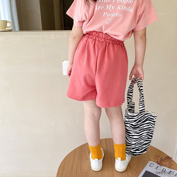 Quần short thể thao phong cách Hàn Quốc cho bé