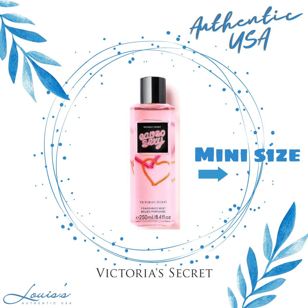 [ Mini 10ml & 30ml ] EAU SO SEXY (De Luxe) - Body mist / Xịt thơm toàn thân Victoria's Secret Mỹ