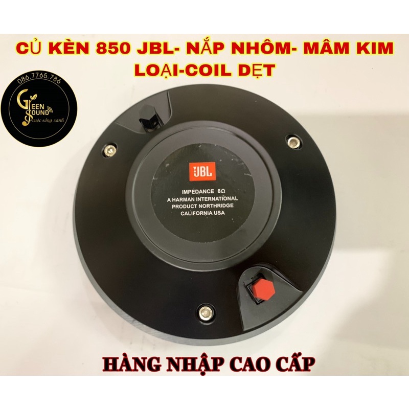 BỘ 01 CỦ TRÉP  850 JB L HÀNG NHẬP - CÔN DẸT MÂM KIM LOẠI - LOA TREBLE KÈN - LOA TREBLE SÂN KHẤU