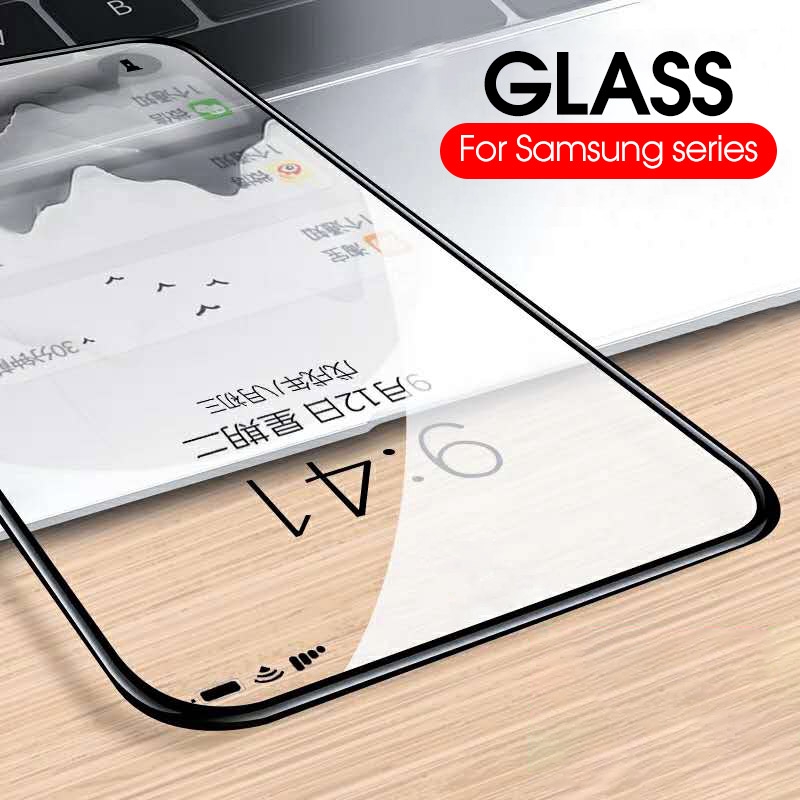 Kính cường lực độ cứng 9H cong 2.5D bảo vệ màn hình dành cho Samsung Galaxy A80