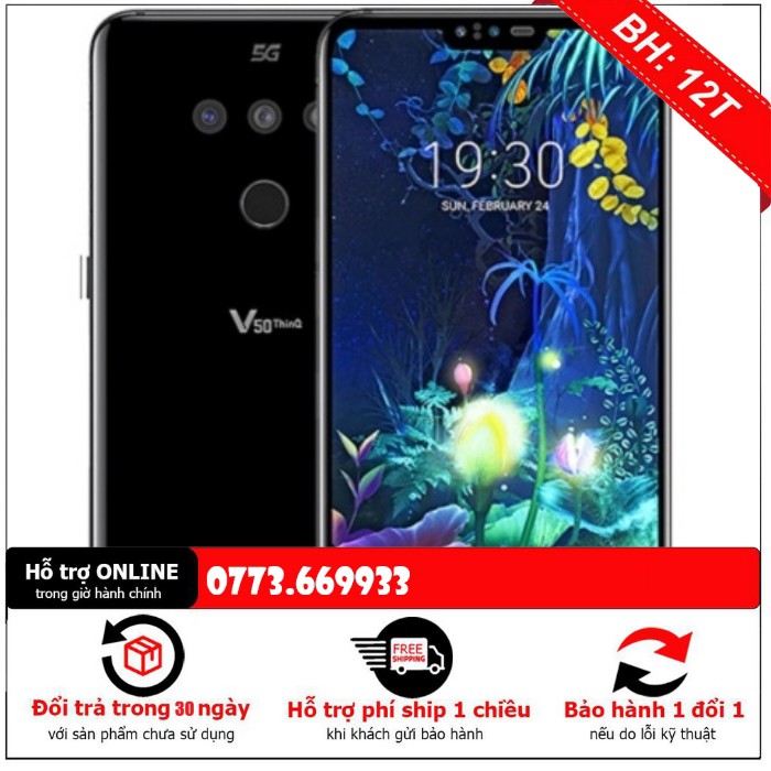 điện thoại LG V50 cấu hình khủng chip S855