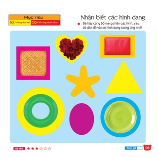 Sách - Vương quốc đồ chơi (208 miếng dán hình thông minh - IQ-EQ-CQ)