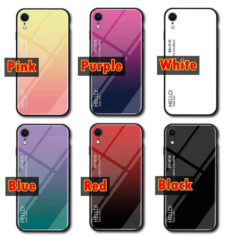 GOOGle pixel,GOOGle 1,GOOGle 1XL,GOOGle 2,GOOGle 2XL,GOOGle 3,GOOGle 3XL Gradient color tempered glass phone case