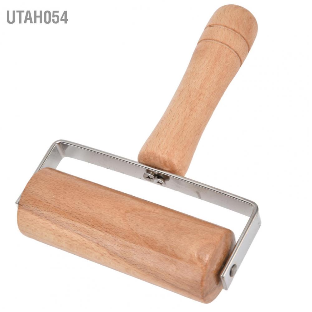 Utah054 Pizza Roller Multifunctional Fine Polishing Smoother Surfaces Practical Wood Pastry for Home Cake Shop