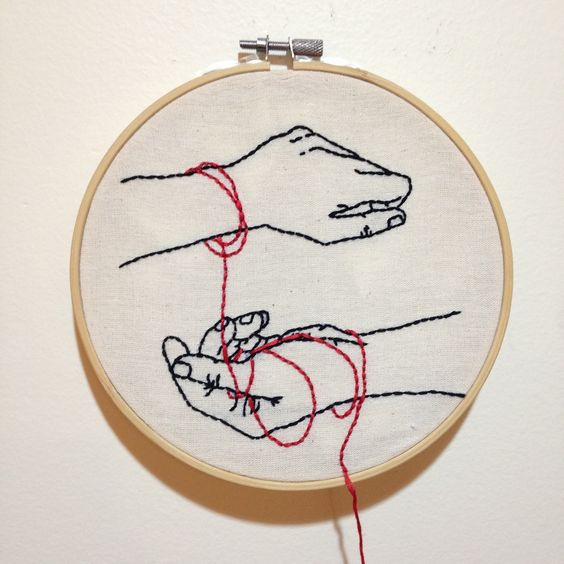 KIT THÊU TRANH NỔI tình yêu quà tặng thêu thủ công tự làm decor nhà cửa trang trí HOOP LOVE FAMILY  Zen Handmade