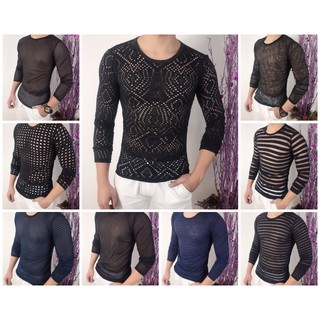 Áo thun lưới nam tay dài Qc0013