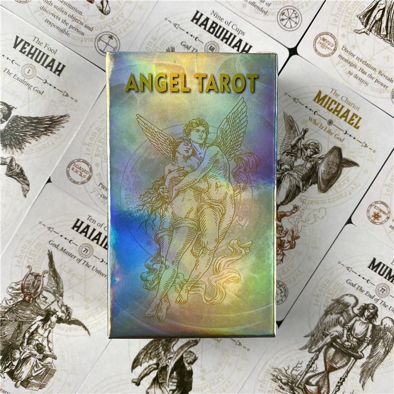 Bộ bài Angel Tarot by Travis McHenry óng ánh T22