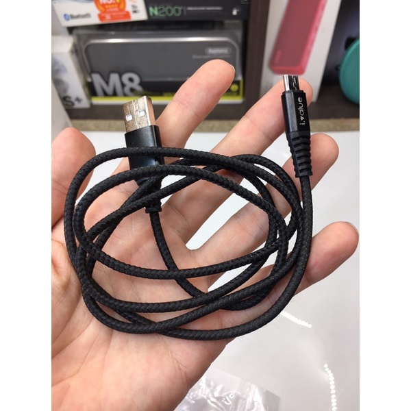 Cáp sạc điện thoại ivalue Micro 2.4A 12W - Hàng Chính Hãng