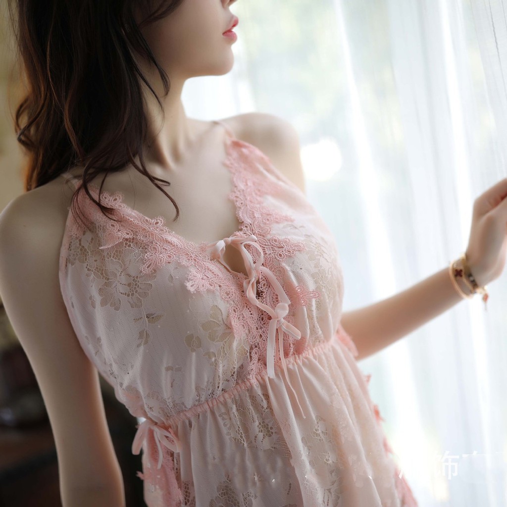 (mẫu mới - cực xinh) Váy ngủ gợi cảm siêu quyến rũ V612 | BigBuy360 - bigbuy360.vn