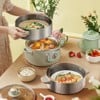 Nồi hấp và nấu lẩu điện đa năng Bear DZG-D80G5