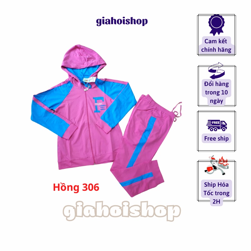 Thanh lý Bộ mặc nhà Gia Hồi Chữ Fresh