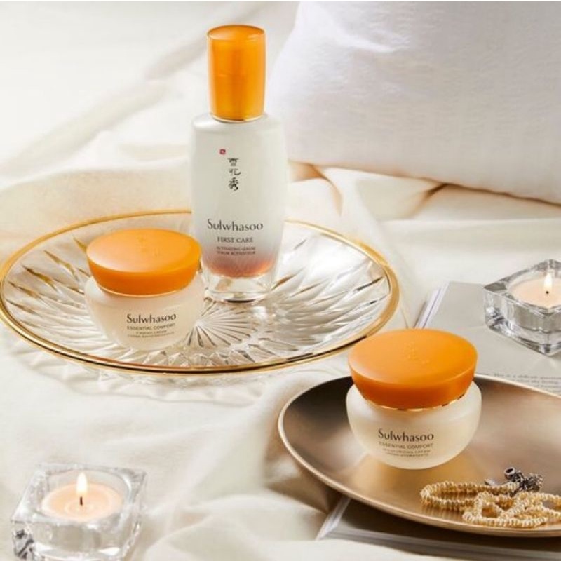 [ Mẫu Mới ] Kem dưỡng da nâng cơ săn da chống lão hóa phục hồi da nhạy cảm sulwhasoo Essential Firming Cream