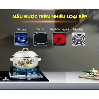 Bộ 5 Nồi Tráng Men Ceramic Cao Cấp Karlis