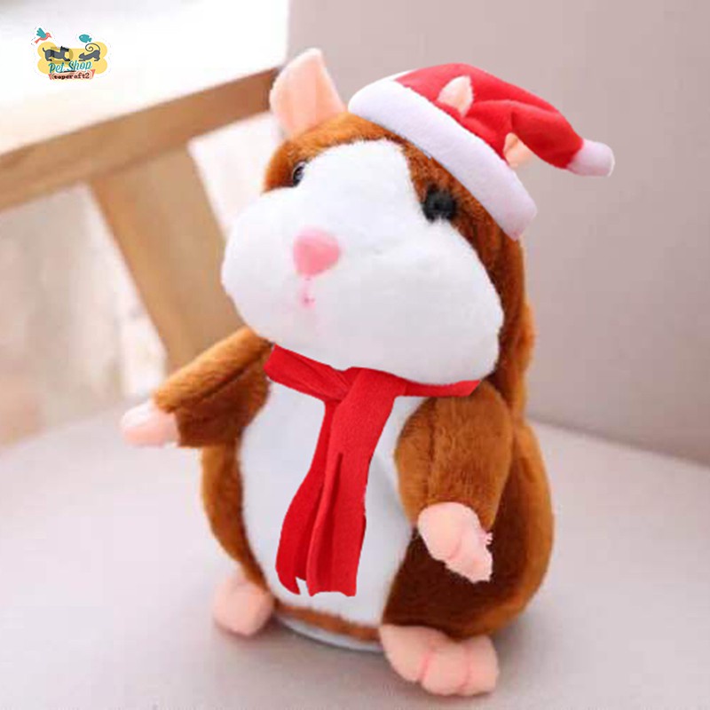 Chuột Hamster Nhồi Bông Biết Nói Vui Nhộn Cho Bé