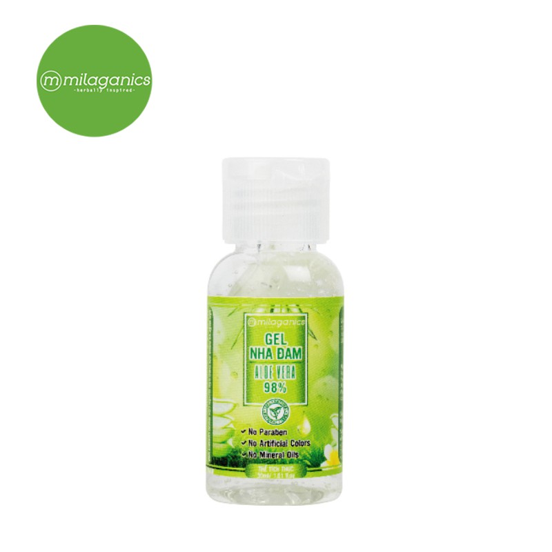 Gel Nha Đam Dưỡng Da Milaganics (30ml)